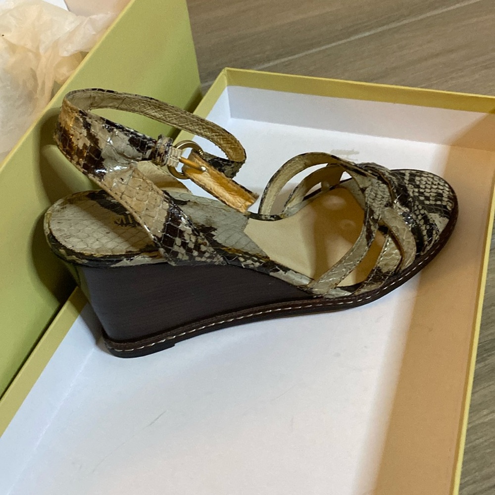 Michael Kors Molly Wedge Whipsnake